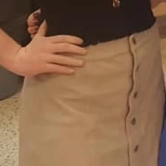 Express Velvet Soft Skirt - Picture 6 of 6